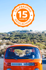 Souvenir 15 ans de Geocaching