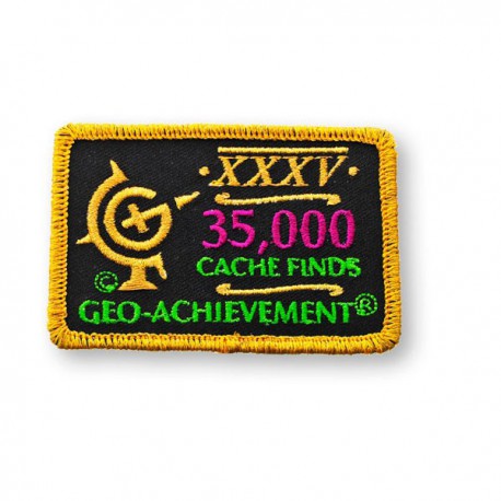 Patch Geo-Achievement® 35000 Finds
