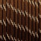 Paracord réflective - Marron