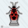 FireBug Traveller - Sticker repositionnable - Small