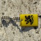Petit Travel Flag Flandres - Lot de 3