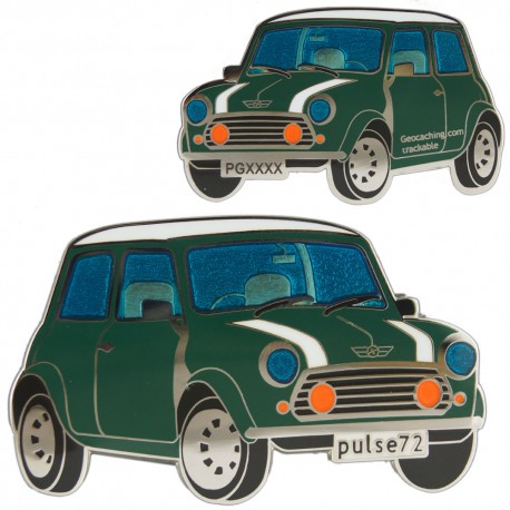 Geo-Mini Geocoin - Green