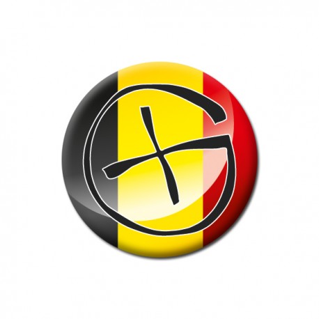 Badge Geocaching - Belgique