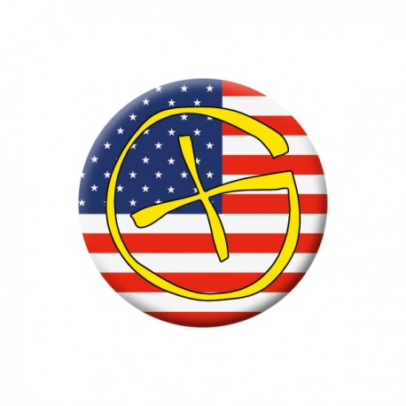 Badge Geocaching - Etats-Unis