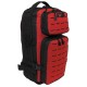 Sac à dos "Assault-Travel" Laser - noir/rouge