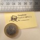 Tampon 38x14mm - Stamp Mouse 20 Bleu
