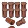 Film canister x10 - Marron