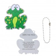 Hops the Frog Travel Tag