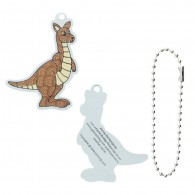 Kenny the Kangaroo Travel Tag