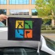 Geocaching Car Flag