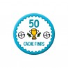 Badge Geocaching - 50 Finds