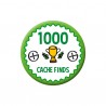 Badge Geocaching - 1000 Finds
