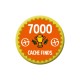 Badge Geocaching - 7000 Finds