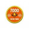 Badge Geocaching - 7000 Finds