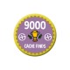 Badge Geocaching - 9000 Finds