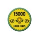 Badge Geocaching - 15000 Finds