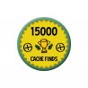 Badge Geocaching - 15000 Finds