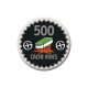 Badge Geocaching - 500 Hides