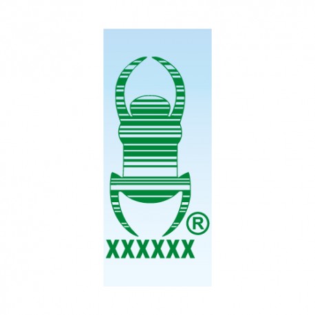 Travel Bug pour véhicule 9cm - Vert Decal