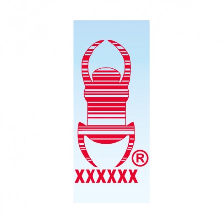 Travel Bug pour véhicule 9cm - Rouge Decal