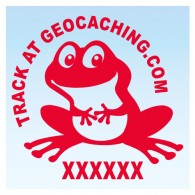Grenouille pour véhicule - Rouge Decal