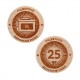 Milestone Wooden Nickel SWAG Coin - 25 Finds