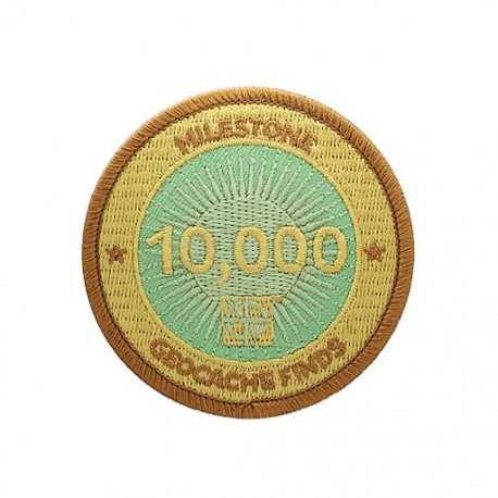 Milestone Patch - 10,000 Finds