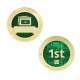 Milestone Geocoin and Tag Set - 1st Find (2 Trackables)