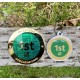 Milestone Geocoin and Tag Set - 1st Find (2 Trackables)