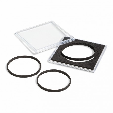 Capsule de protection carrée pour géocoin - Taille variable 42 à 58mm