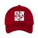 Casquette Geocaching - Rouge/Blanc