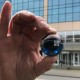 Jumbo Trackable Solar System Marble with Space Ships