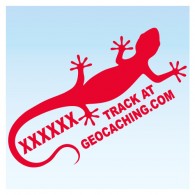 Gecko pour véhicule - Rouge Decal