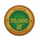 Milestone Patch - 20,000 Finds