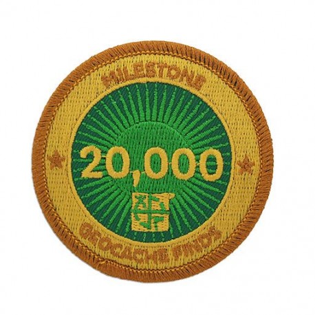 Milestone Patch - 20,000 Finds