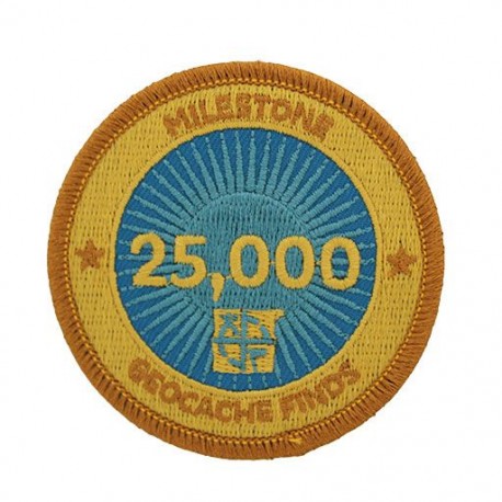 Milestone Patch - 25,000 Finds