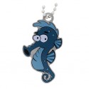 Simon the Seahorse Cache Buddy Travel Tag