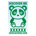Panda pour véhicule - Vert Decal