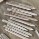 Petits crayons personnalisés - Lot de 100