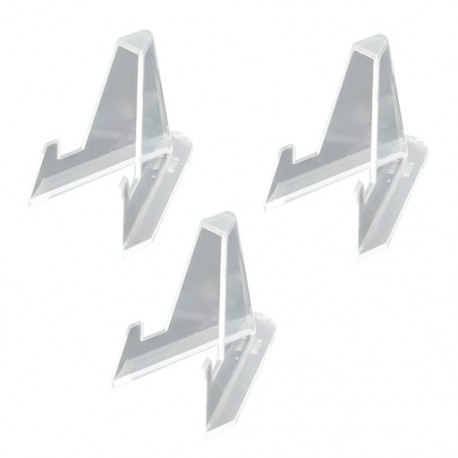 Support Transparent pour Geocoin - Lot de 3