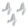 Support Transparent pour Geocoin - Lot de 3