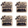 Sous-verre I Use Multi-Million Dollar Satellites... - Lot de 4