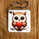 Love Owl Travel Tag