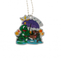 Caching in the Rain Travel Tag