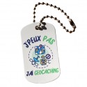 J'peux pas j'ai Geocaching Travel Tag