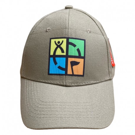 Casquette Geocaching - Beige kaki/4 couleurs