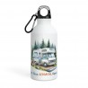 Gourde Blanche 500ml - Camping Car Eat.Sleep.Geocache.Repeat
