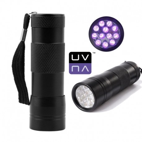 Lampe UV 12 LED - Noir