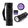 Lampe UV 12 LED - Noir