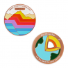 Official EarthCache™ Geocoin - Rock Strata